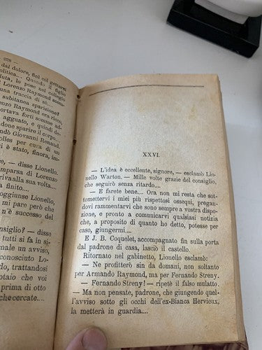 🔴 Book JUSTICE OF CORA Montepin Milan antique 1906 