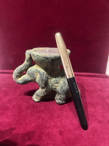 🔴 GIULIETTA fountain pen with internal piston, working, Italian vintage, 1970s 