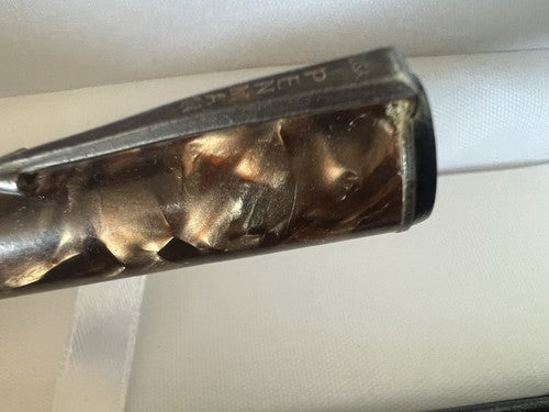 Penman Pen Fountain Pen Celluloid Hazel Lever Marking USA Vintage