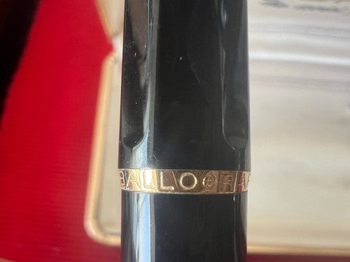 Ballograf Pen Sphere Classic Black Button Snap Gold 4 