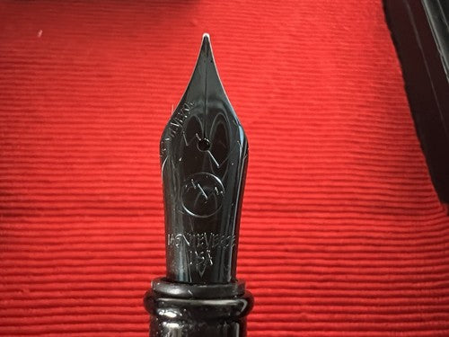 Monteverde Stylo-Plume Stylo à Plume Laque Noire Invincia M Écrit Que Nouvelle 