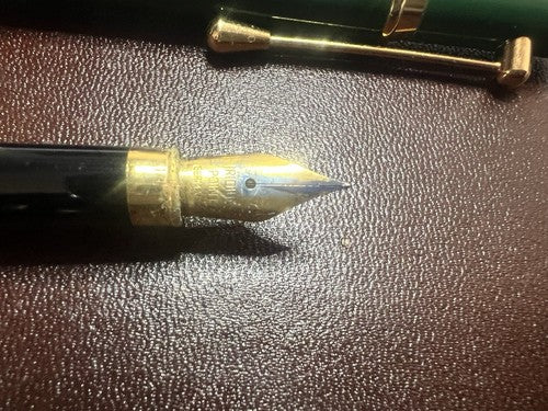 Kelermes Stylo-Plume Stylo à Plume Et Sphère 2 Couleurs Laque Vert Émeraude