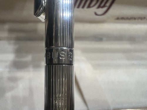 🔴 COLUMBUS penna sfera corpo ARGENTO 925 MASSICCIO con astuccio e garanzia 4