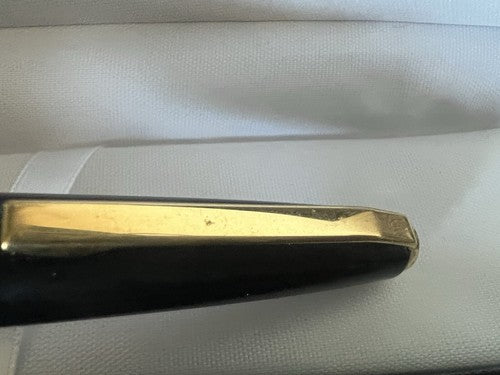 🔴 PELIKAN Füllfederhalter grün schwarz MK10 Kolbenkappe beschädigt 1 