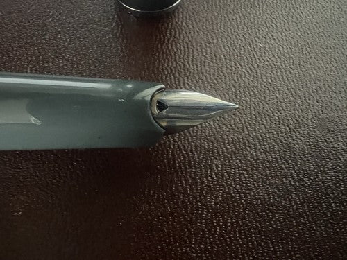 🔴 PELIKAN fountain pen GUNTHER WAGNER Primapenna GRAY vintage cartridges 