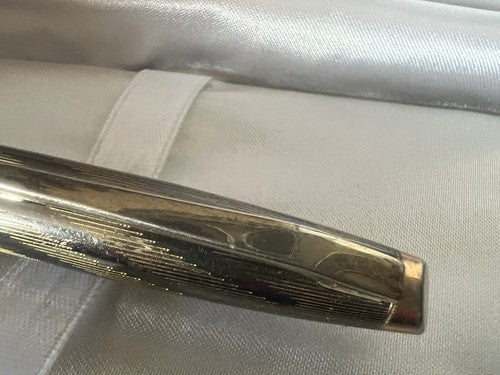 🔴 CONDOR penna stilografica DELUXE a pistone ricarica scrive vintage 50
