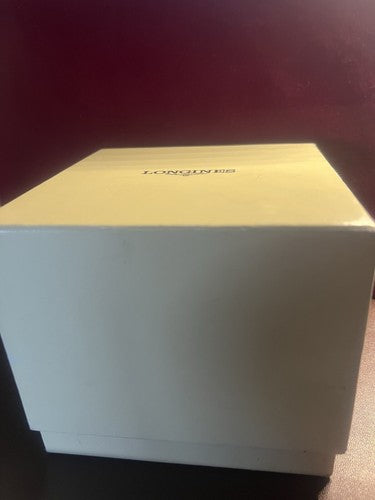 🔴 LONGINES box scatola orologio cofanetto astuccio custodia ISTRUZIONI completo