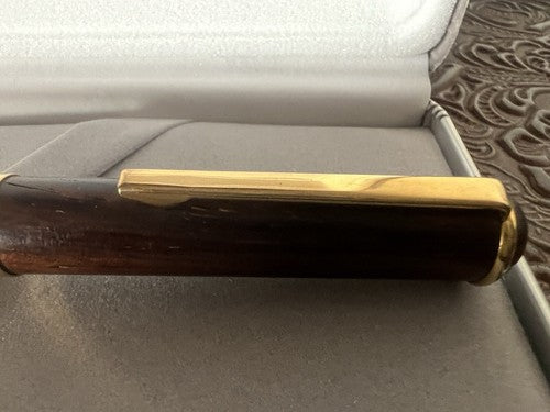 🔴 JEAN PIERRE LEPINE penna stilografica LEGNO a cartuccia iridium Point scrive