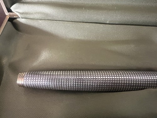 🔴 PARKER 75 fountain pen STERLING SILVER Sonnet ciselè GOLD nib XF