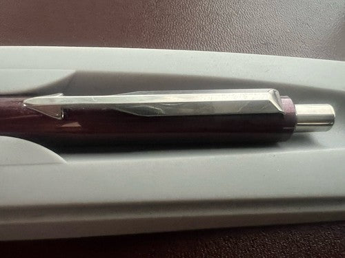 🔴 PARKER penna sfera rossa Vector a scatto scrive con astuccio