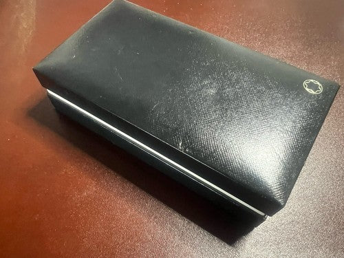 🔴 MONTBLANC scatola portachiavi accessori pelle bracciale cofanetto custodia