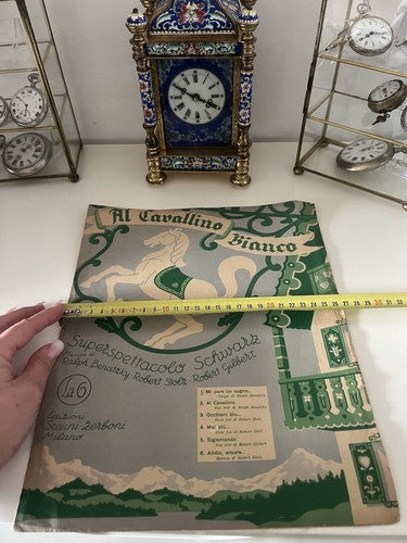 🔴 ES SCHEINT WIE EIN TRAUM Noten White Horse Benatzky Stolz Gilbert 32 