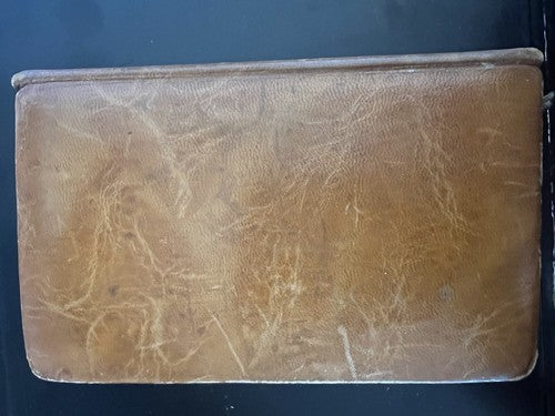 Book Missel Vesperal Romain Leather Flower With Case Lefebure Vintage 47