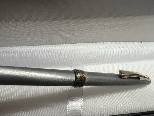 Sheaffer Crayon Mécanique Portemine Chrome Décor à Levier Snap Écrit