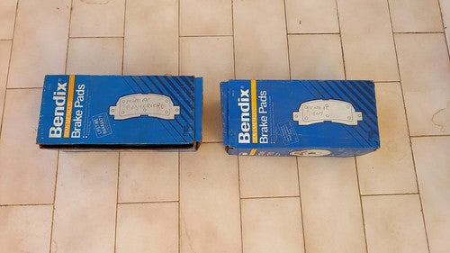 🔴 PASTIGLIE FRENO ant/pos PONTIAC Bendix MKD261 M KD262 vintage ORIGINALE