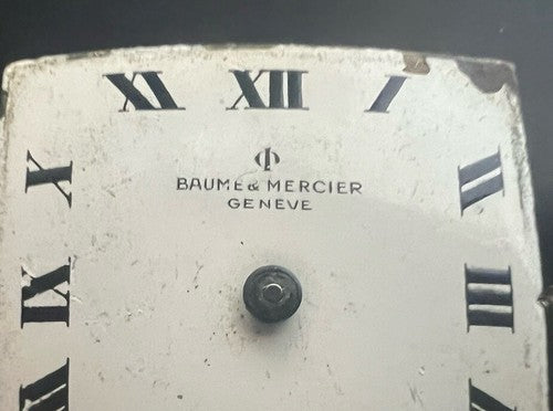 🔴 BAUME & MERCIER orologio movimento BM150 quadrante, corona ricambi vintage