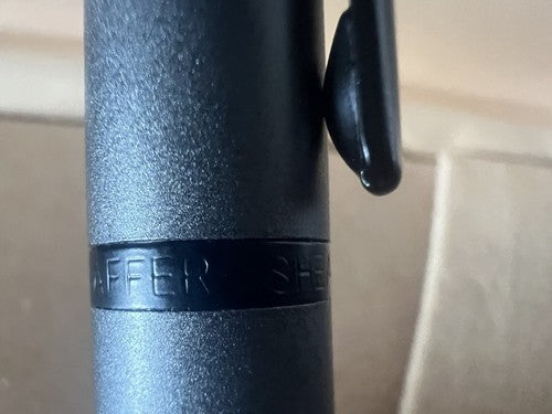 Sheaffer Pen Fountain Pen Lacquer Grey Barrel Shotgun Cartridge Pen (M)