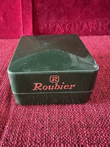 🔴 ROUBIER scatola box orologio verde con fermo interno custodia