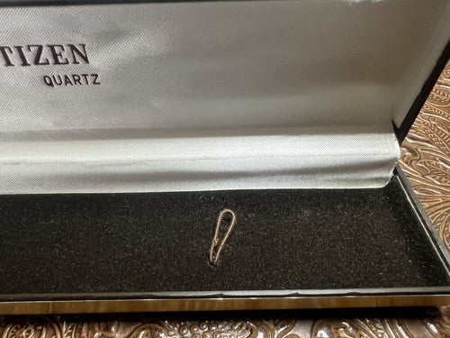 Citizen Trousse Montre en Quartz Coffret Housse Garantie Vintage 1995 