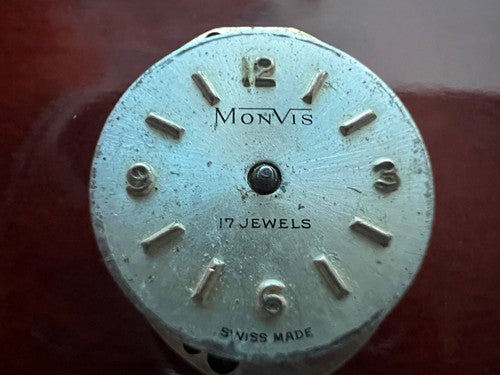 🔴 MONVIS Movimento orologio donna movimento carica manuale parti ricambi
