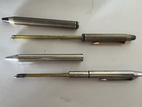 Chromatic Pens Sphere Gold And Chrome Multi Colour Two Colours Vintage