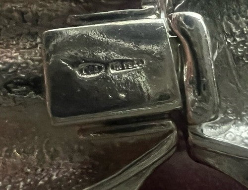 🔴 Halskette aus 925er Silber mit Hakenverschluss, Schleife mit erhabenem Herz, für 5 Stränge 