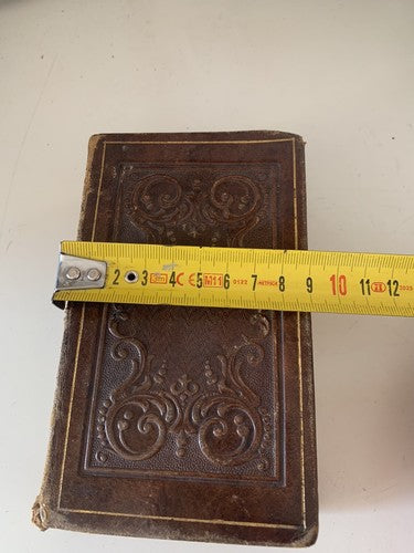 Livre Semaine Sainte Latin Et Vulgare Style Religieux Moine Ordre USK Antique 