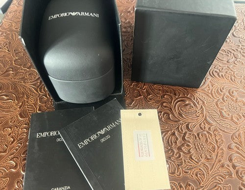 🔴 EMPORIO ARMANI orologio uomo quarzo AR0514 ORE INTERNAZIONALI garanzia