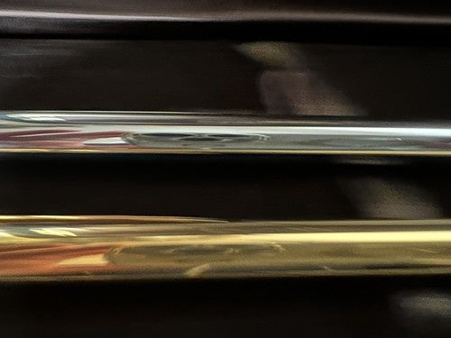 🔴 OMAS penna sfera cromata + penna dorata metallo scrivono italiane vintage