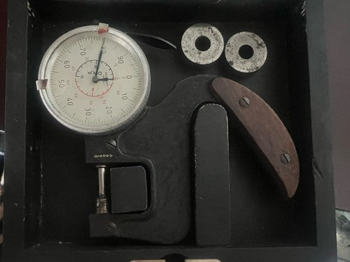 🔴 KEILPART manual wood thickness gauge with case 