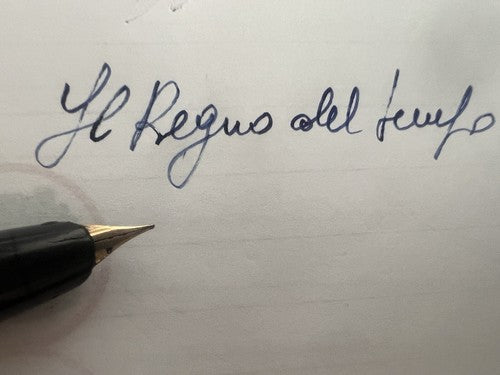 🔴 AURORA penna stilografica 88 pistone pennino ORO 14 kt vintage 155462