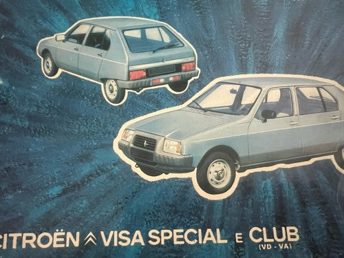 Citroen Visa Special club Booklet Car Use Maintenance Original Vintage 80