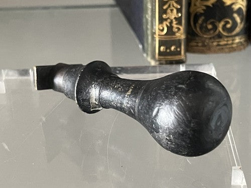 🔴 Timbro ceralacca NULLA di legno -metallo vintage anche inchiostro