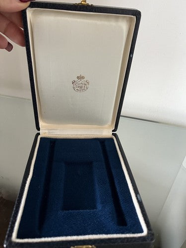 🔴 CEJALVO CRUZ scatola moneta medaglia stemma corona reale Spagna 12 h 17