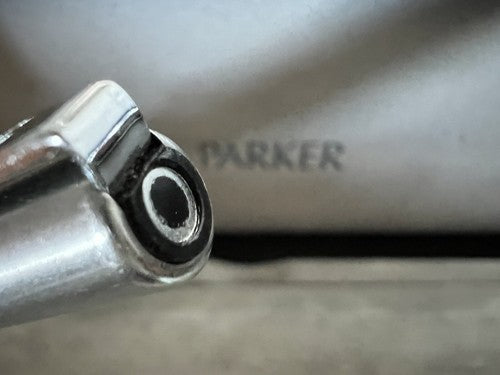 Parker Stylo-Plume Stylo à Plume Mixy 15 Steel Pilotes de Chasse Encre Écrit