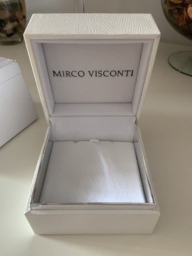 🔴 MIRCO VISCONTI scatola per gioielli girocollo, orecchini pendenti
