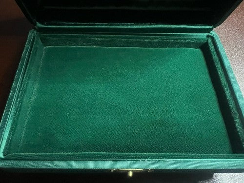 Boîte de Boîte Montre Bijou Stylo Trousse Housse Manasse Vintage