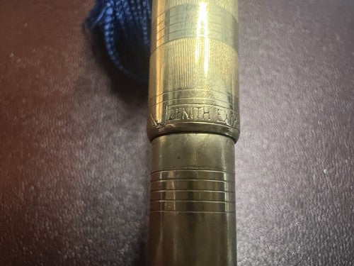 🔴 ZENITH penna stilografica Extra pennino ORO scrive gioiello vintage 1940