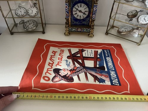 🔴 Noten O MAMA MAMA Samba-Musik Conald-Texte Danpa Milano 900 