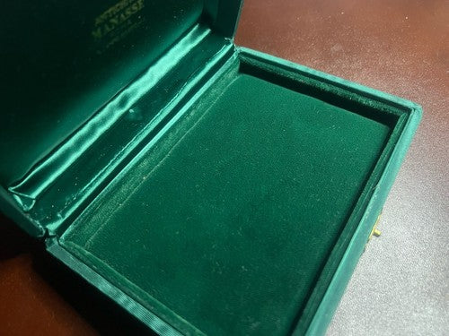 🔴 Scatola box orologio gioiello penna astuccio custodia Manasse vintage