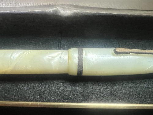 Stilnova Stylo-Plume Stylo à Plume Effet Nacre Stylo Plume Or 14 Écrit Vintage