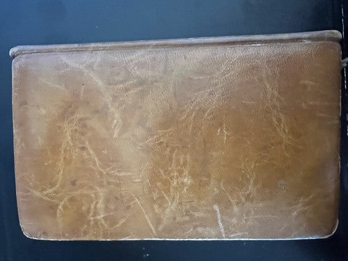 Book Missel Vesperal Romain Leather Flower With Case Lefebure Vintage 1947