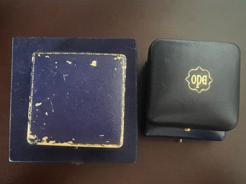 Boxes Coins Medals Cases Dimensions as Photo Stock 4 Pieces