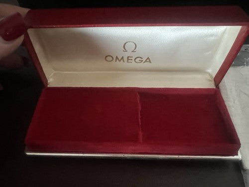 OMEGA Boîtier Boîte Montre Poignet Trousse Certifié Garantie 1976