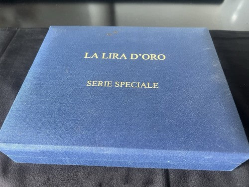 Boîte Monnaie Lyre Or Diamant Certifié Étui Spécial