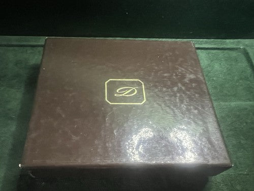 Dupont Portefeuille Homme Cuir Noir Amène Billets de Banque Cartes Poche Neuf