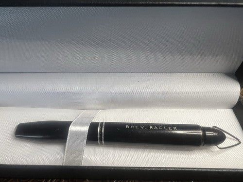 🔴 RACLER penna gomma per cancellare per matita in lacca con gancio vintage 1950