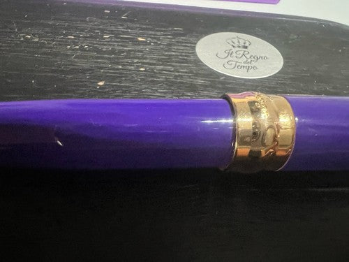Campo Marzio Pen Fountain Pen Mini Lacquer Violet Iridium Point Marking