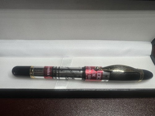 Creeks Stylo-Plume Stylo à Plume Americaine Bariolé à Cartouche Écrit Vintage