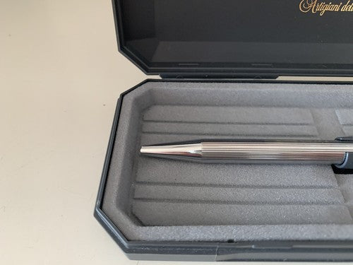 Delta Stylo-Plume Sphère Biro Activa Hitech Design Avec Trousse, Vintage